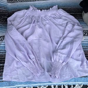 Nine West Purple Blouse